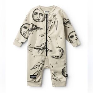 Nununu Baby Gray Celestial Kids One Piece